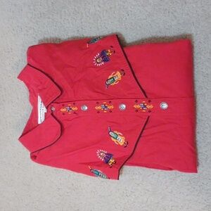 Westbound 100% cotton button down top